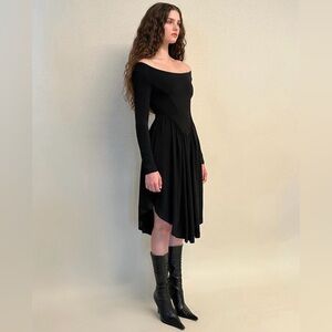 Danielle Guizio Sylvan Long Sleeve Dress